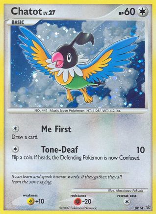 Chatot - DP14 - Promo - Holofoil