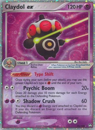 Claydol ex - 093 - Ultra Rare