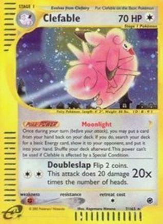 Clefable (7) - - Holo Rare - Holofoil