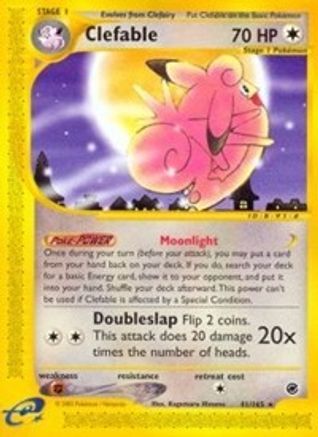 Clefable (41) - 041 - Rare