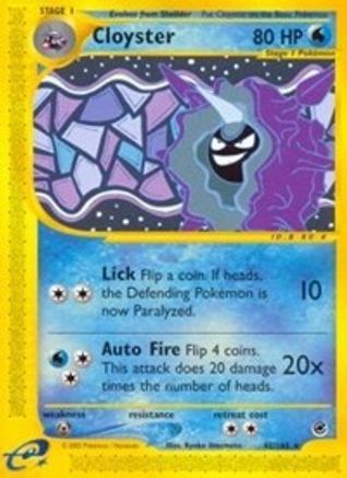 Cloyster (42) - - Rare - Reverse Holofoil