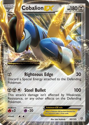 Cobalion EX - 093 - Ultra Rare