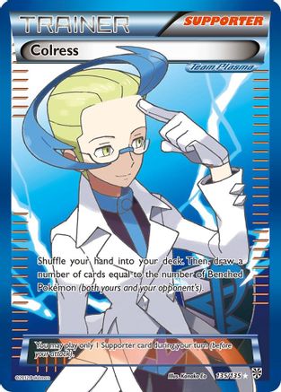 Colress (Team Plasma) (135 Full Art) - 135 - Ultra Rare