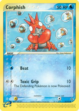 Corphish - 054/97 - Common - Reverse Holofoil