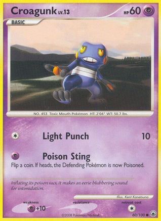 Croagunk - 060 - Common - Reverse Holofoil