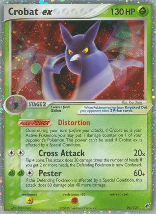 Crobat ex - 096 - Ultra Rare