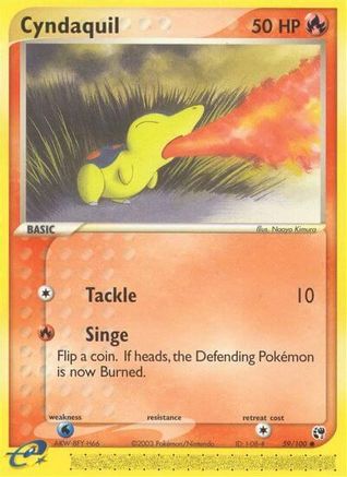 Cyndaquil - 059 - Common - Reverse Holofoil