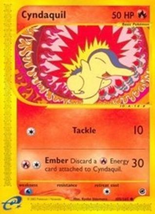Cyndaquil (105) - 105 - Common - Reverse Holofoil