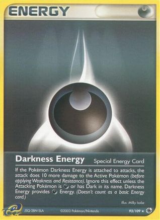 Darkness Energy (Special) - 093 - Rare - Reverse Holofoil