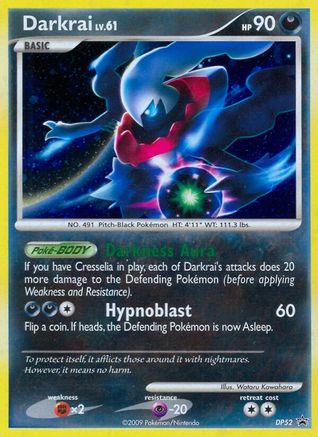 Darkrai - DP52 - Promo - Holofoil