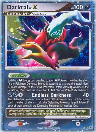 Darkrai LV.X - DP19 - Promo - Holofoil