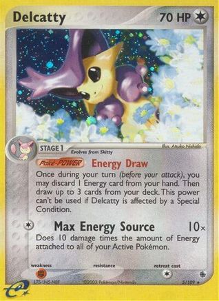 Delcatty - 005/109 - Holo Rare - Reverse Holofoil