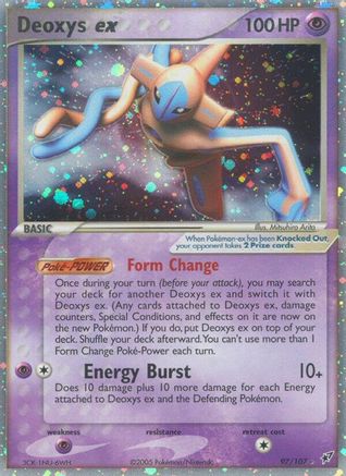 Deoxys ex (Normal Forme) - 097 - Ultra Rare