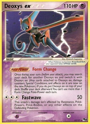 Deoxys ex - 017 - Ultra Rare