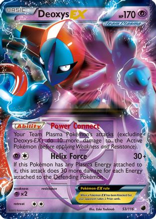 Deoxys EX (Team Plasma) - 053 - Ultra Rare