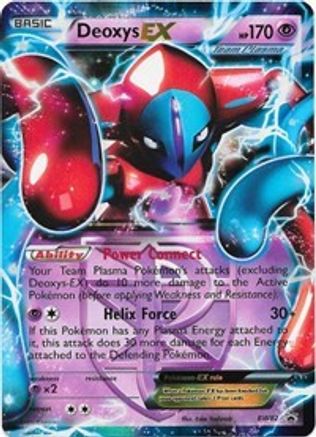 Deoxys EX (Team Plasma) - BW82 - Promo - Holofoil