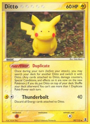 Ditto - 039/113 - Uncommon - Reverse Holofoil