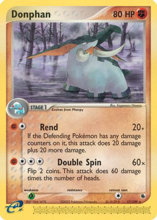 Donphan -/109 - Rare