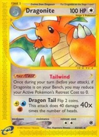 Dragonite (43) - - Rare