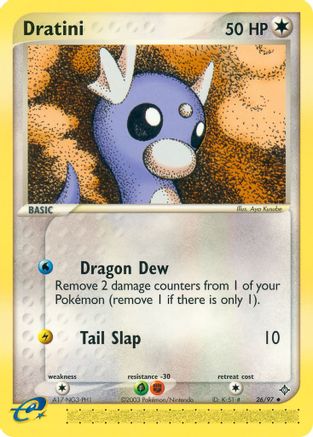 Dratini - - Uncommon - Reverse Holofoil