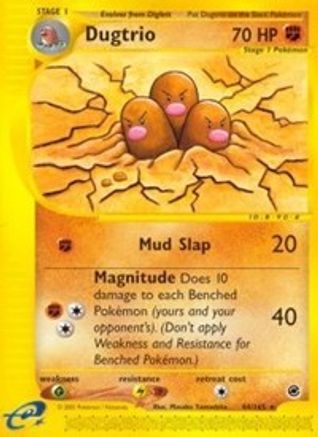 Dugtrio (44) - - Rare
