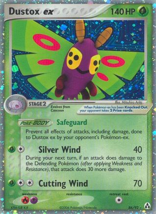 Dustox ex - 086 - Ultra Rare
