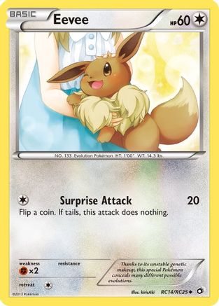 Eevee - RC14/RC25 - Uncommon - Holofoil