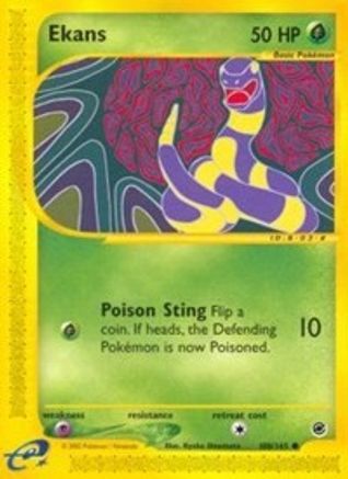 Ekans - 108 - Common - Reverse Holofoil
