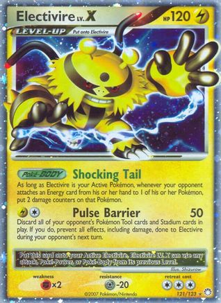 Electivire LV.X - 121 - Ultra Rare