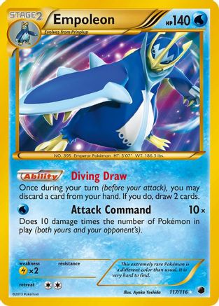 Empoleon (117 Secret Rare) - 117 - Secret Rare