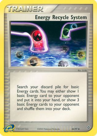 Energy Recycle System - - Uncommon - Reverse Holofoil