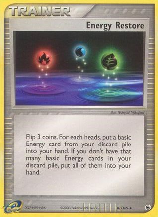 Energy Restore - - Uncommon
