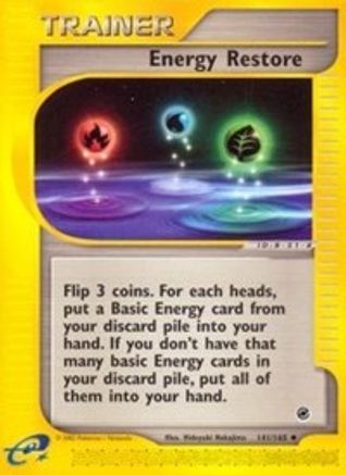 Energy Restore - - Uncommon - Reverse Holofoil