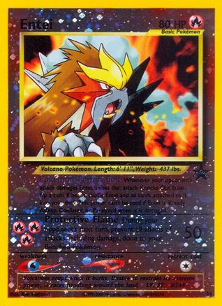 Entei - 034 - Promo - Reverse Holofoil