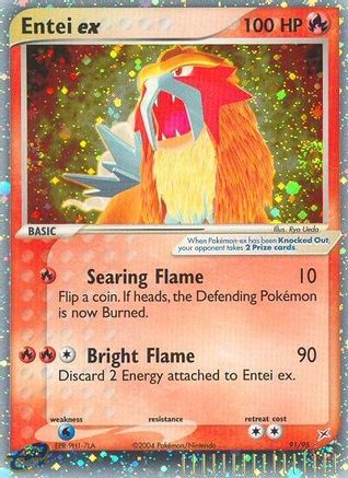 Entei ex - 091 - Ultra Rare