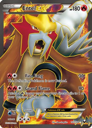 Entei EX (103 Full Art) - 103 - Ultra Rare