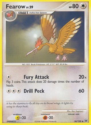 Fearow - 036 - Uncommon