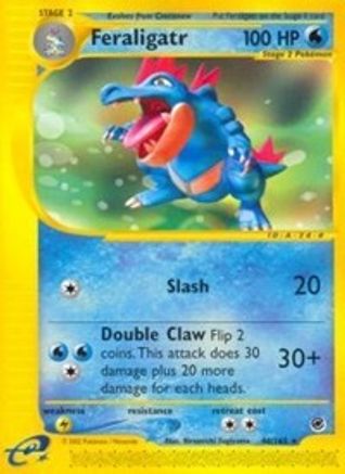 Feraligatr (46) -/165 - Rare - Reverse Holofoil