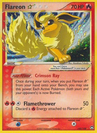 Flareon Star - 100 - Ultra Rare