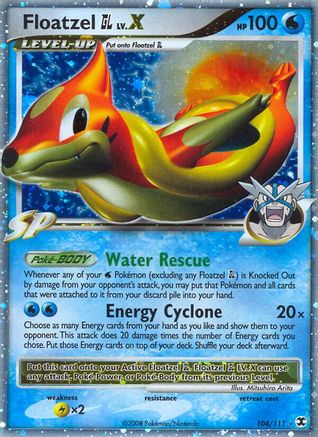 Floatzel GL Lv.X - 104 - Ultra Rare