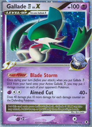 Gallade E4 Lv.X - 106 - Ultra Rare