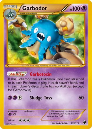 Garbodor (119 Secret Rare) - 119 - Secret Rare