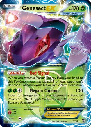 Genesect EX (Team Plasma) - 011 - Ultra Rare