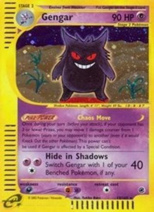 Gengar (13) - - Holo Rare - Reverse Holofoil