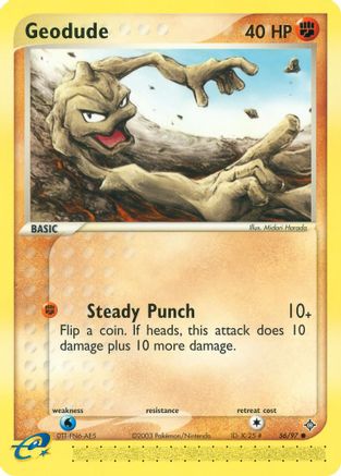 Geodude - 056/97 - Common - Reverse Holofoil