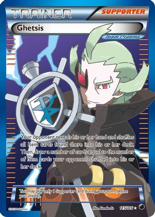 Ghetsis (Team Plasma) (Full Art) - 115 - Ultra Rare
