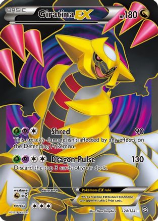 Giratina EX (124 Full Art) - 124 - Ultra Rare