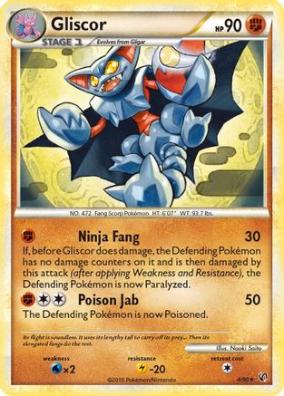 Gliscor - 004 - Holo Rare - Holofoil