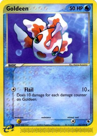 Goldeen - 055/109 - Common - Reverse Holofoil