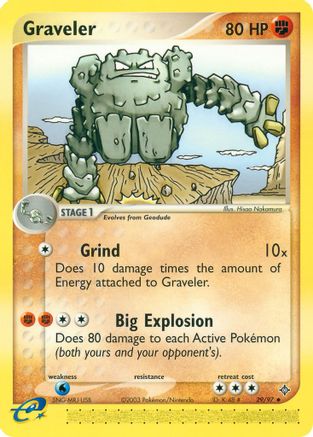 Graveler - 29/97 -/097 - Uncommon